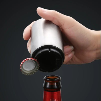 Automatic Beer Bottle Opener – One-Press Tool - WhiskerNookz