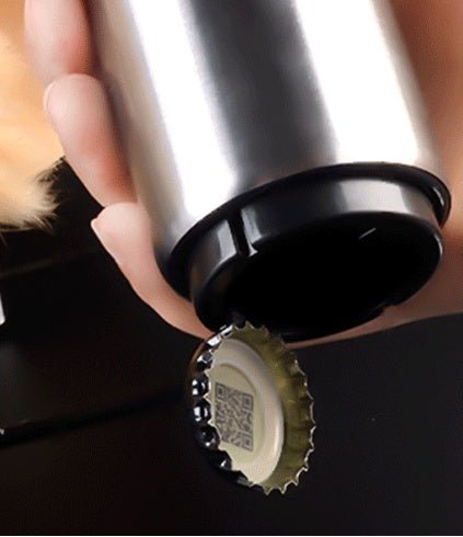 Automatic Beer Bottle Opener – One-Press Tool - WhiskerNookz