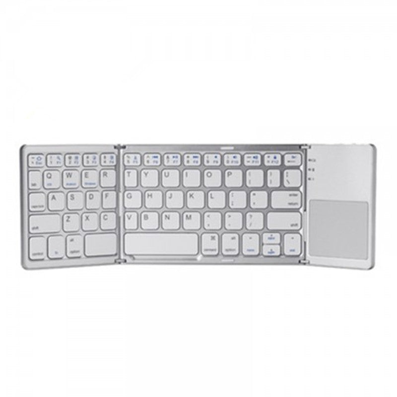 Folding Bluetooth Keyboard – Portable Wireless Keyboard for iPad, Tablet & Smartphones - WhiskerNook