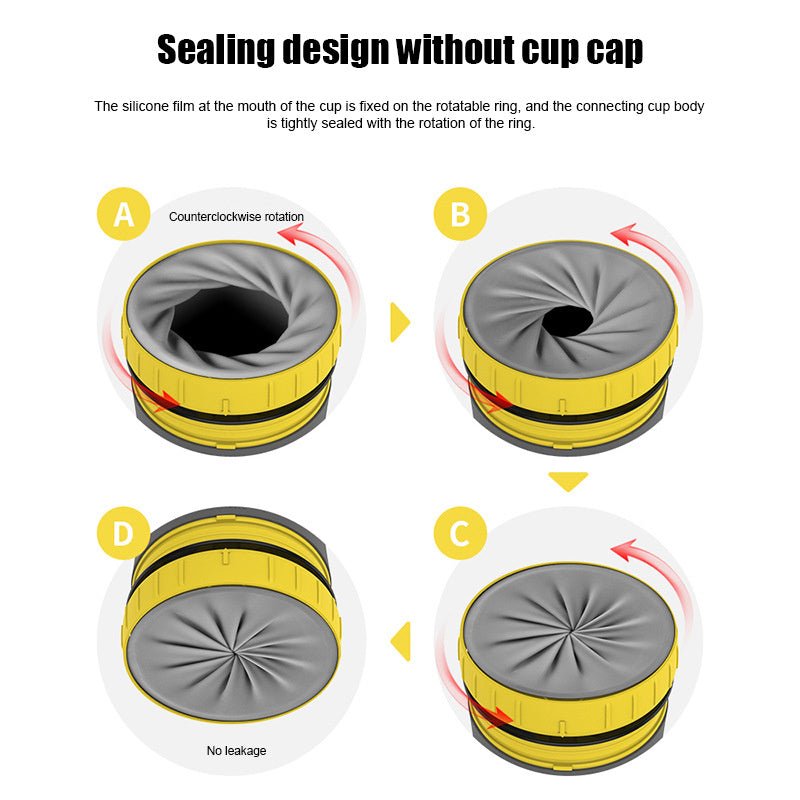 No-Spill Twist Cup – Leak-Proof Travel Tumbler - WhiskerNookz