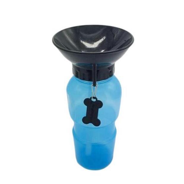 Portable Dog Water Bottle – Leak - Proof Travel Pet Drinker with Food Container - WhiskerNook