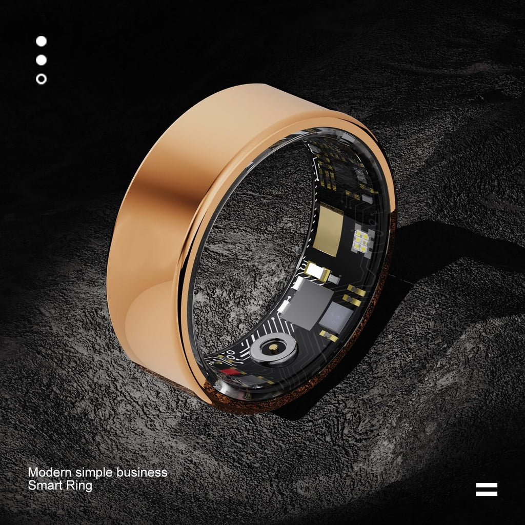 Smart Ring Health Tracker - Fitness Sleep Heart Rate Blood Oxygen Tracker IP68 - WhiskerNook